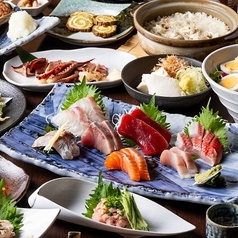 新鮮な魚介類と地酒専門店 魚武