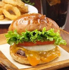 Analog Hamburger + coffee