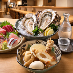 日本酒と牡蠣...時々おでんBACHIYA 国分寺店
